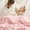 Pink, variant on Daiosportswear Gentle Breathable Adult Muslin Blanket, Lightweight Summer Cover, 100% Cotton, Soft & Cool, Ideal for Travel, Sofa, Bed, 60x80 Inches