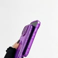 thumbnail image 4 of Compatible with iPhone 15 Pro Max Case with Clear Kickstand Creative Protective Design Case with Camera Holder for TPU Slim Shockproof Cool Phone Case for iPhone 15 Pro Max-Purple, 4 of 14