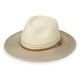 thumbnail image 1 of Sombrero Wallaroo Kristy Fedora UPF 50+ para mujer, color marfil/piedra, 1 of 9