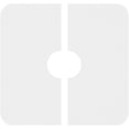 thumbnail image 4 of 26"OD x 6"ID x 9"C x 1"P Lucan Architectural Grade PVC Contemporary Ceiling Medallion, Two Piece, 4 of 11