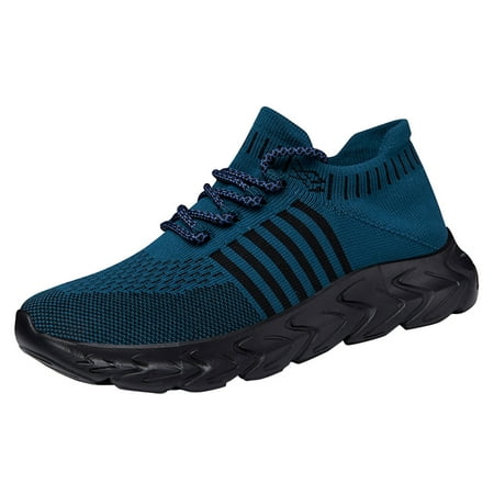 

Sneakers for Women Leisure Women S Lace Up Stripe Travel Soft Sole Comfortable Shoes Outdoor Mesh Shoes Runing Fashion Sports Breathable Sneakers Womens Sneakers Mesh Blue 41
