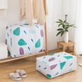 thumbnail image 4 of Fiudx Bolsa de Almacenamiento Plegable, Organizador Ligero para Colchas, Organizador Compacto para Ropa, Bolsa Duradera para Mantas, Edredones y Suéteres, Organizador Del Hogar, Fácil de Transportar,, 4 of 4