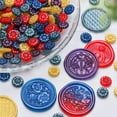 thumbnail image 6 of 100x Flowers Sealing Wax Bead for Invitation Cards Sealing Wax Seal Bead, 6 of 18