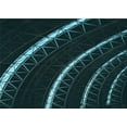 thumbnail image 1 of Ahgly Company Machine Washable Indoor Rectangle Transitional Night Black Area Rugs, 7' x 9', 1 of 7