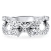 Pompeii 1 1/5Ct Diamond Engagement Ring Setting 14K White Gold (H/I,I1-I2)