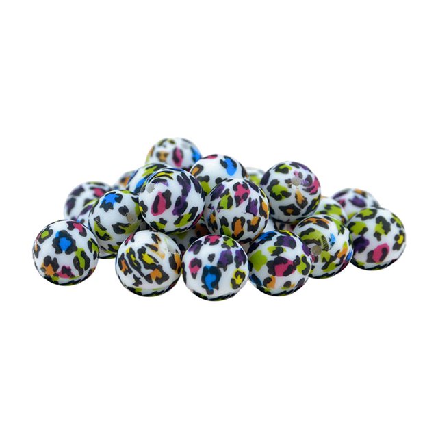 DIY de mordedor de silicona sin BPA de grado alimenticio dentición forma forma forma para bebé joyería masticable colr de chupete de lo CUTICAT perlas de dentición
