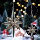 thumbnail image 3 of Adornos para el árbol de Navidad Adornos de cuña colgantes Adornos decorativos de cervatillo transparente Decoración del hogar para el árbol de Navidad Suministros para fiestas, 3 of 5