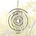 thumbnail image 4 of 3d Round Rotating Wind Chime Home Decoration Outdoor Hanging Decor, 4 of 4
