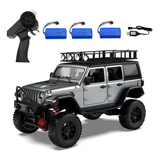 Bewildely Coche RC 4WD de gran potencia y larga duración de la batería, opción de regalo, coches de control remoto 112 Retro Rc MN82 Kits de construcción modelo