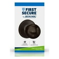 thumbnail image 5 of First Secure by Schlage Rigsby Non-Locking Passage Door Knob in Aged Bronze, 5 of 9