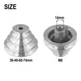 thumbnail image 2 of Benchtop Drill Press Pagoda Pulley Wheel Pagoda Pulley Wheel Specifications Great For Motor Shaft Drive Pulley Wheel, 2 of 6