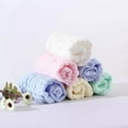 thumbnail image 7 of Ionze Festival Reusable Cotton Towel and Washcloths Pack, Pink, 5 Count, 7 of 7
