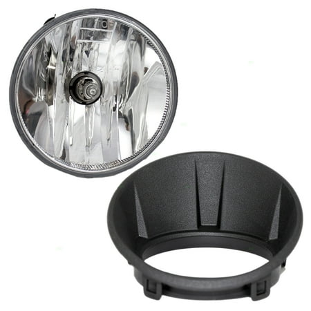 Chevrolet Halogen Bulb - Drivers Fog Light Lamp with Lens Bezel Replacement for Chevrolet 92218023