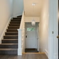 thumbnail image 4 of YANSUN 6 in 1-Light Polished Chrome Crystal Modern Farmhouse Pendant Lights for Home DIY, Hanging Lamp Kitchen Island Dining Room (3-Pack), 4 of 8