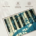 thumbnail image 6 of Elephant Stock Splattered Piano Keys Wall Art - Horizontal Canvas Wall Art - Living Room Wall Decor - Music Canvas - Teal And Black Decor - 24" x 16", 6 of 8