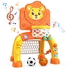 JoyStone Toddler Basketball Hoop, 2-in-1 Basketball Goal with Music Lights, Kids Activity Center… — $37.98 (42% off)