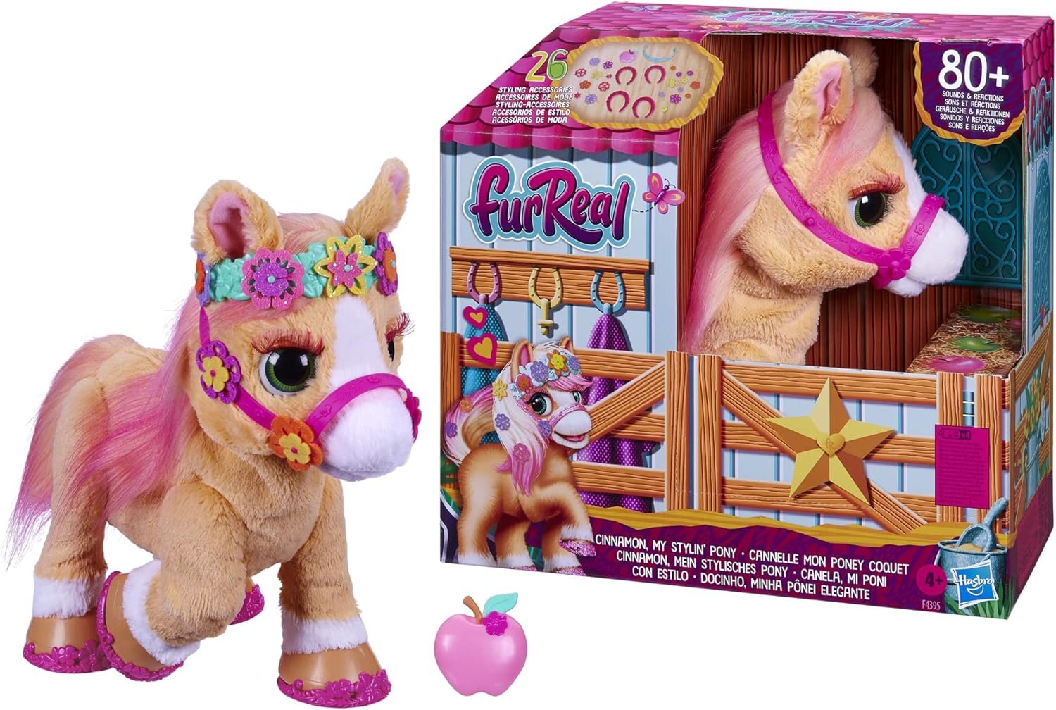 furReal Cinnamon, My Stylin’ Pony Toy, Interactive Pets Toys for 4 Years Old & Up - image 9 of 18