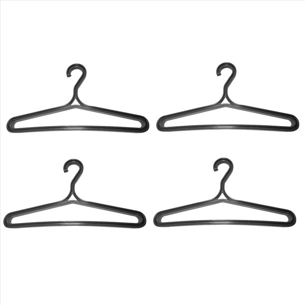 4X Percha para Traje de Buceo, Traje Seco, Soporte Plegable para Abrigos, Traje de NatacióN, Percha para Traje de Neopreno, Color Negro