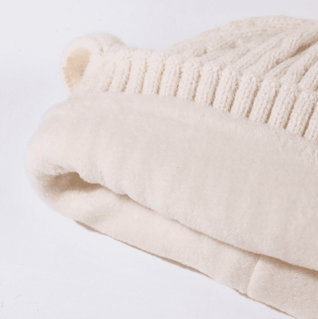Winter Beanie with Earflap for Men Women, Warm Knit Soft Hat, Outdoor Beanie Unisex Caps Gifts for Men Women