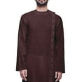 thumbnail image 4 of Atasi Full Sleeve Kurta For Boys Solid Asymmetrical Cut Designer Long Kurta, 4 of 7