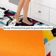 thumbnail image 4 of Football Rubber Mats Kitchen Mats Runner Rug, Rectangular 15.7"x59" Washable Absorbent, 4 of 6