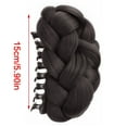 thumbnail image 5 of BQBQERT Stylish Braided Bun Hairpiece Hair Claw For Women Quick Hairstyles Claw Clip Strong Secure for Various Occasion Outfit, 5 of 14