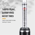 thumbnail image 3 of Aluminum Alloy 130PSI Foot Tire Pump Portable Mountain Bike Inflator Basketball Inflator Hand Pump Cycling Accessory, 3 of 7
