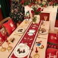 thumbnail image 6 of Hometravel Festive Table Flag, Waterproof Christmas Tablecloth for Coffee Table, Holiday Decoration Supplies for Living Room or Entertainment Center, 6 of 6