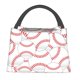 thumbnail image 1 of Fotbe Baseballs Bolsa Térmica Portátil con Estampado, Bolsa de Entrega de Alimentos Aislada, Bolsa Reutilizable de Gran Capacidad para Comidas y Supermercado, 1 of 6