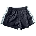 thumbnail image 4 of WAYUTE Shorts for Women Elastic Waist Striped Sports Active Running Joggers Stretchy Casual Fashion Sweatshorts, 4 of 4