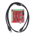 thumbnail image 1 of Motion Controller Card Breakout Board 100Khz USB Interface for CNC Engraving Servo Motor, 1 of 15