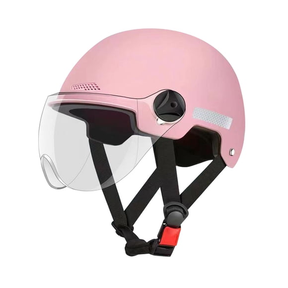 Casco de motocicleta Forro suave y agradable para la piel Cómodo casco de ciclismo para adultos Rosa