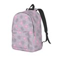 thumbnail image 1 of Disketp Flamingo Mochila de Lona Estampada, Mochila Escolar de Viaje Ligera para Estudiantes y Portátil-Medium, 1 of 5