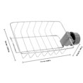 thumbnail image 2 of OUNONA Organizador De Fregadero Con Soporte Para Esponjas De Materiales Duraderos Y Antideslizante, 2 of 8