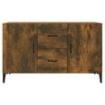 thumbnail image 3 of vidaXL Sideboard Smoked Oak 100x36x60 cm Engineered Wood, 3 of 5