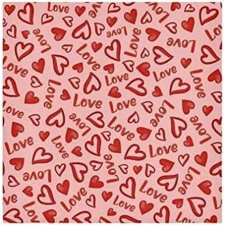

Hyjoy Valentine s Day Love Heart Cloth Napkins 6 Pack Oversized Washable Reusable Polyester Dinner Table Napkins for Family Restaurant Party Decor 20 x 20 Inch