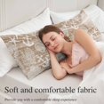 thumbnail image 5 of Brown Anchor Nautical Body Pillow Cover 20 x 54 Inch Decorative Pillow Cover Coastal Beach Coral Starfish Lumbar Pillowcase Seasonal Rectangle Cushion Case for Couch Sofa Bed Living Room, 5 of 9