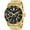 Gold, variant on 26 mm Mens Pro Diver Quartz Chronograph Black Dial Watch