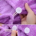thumbnail image 4 of Toalla de microfibra de secado rápido para el cabello, turbante mágico para secar el cabello, sombrero envolvente, Spa, baño en casa, secado para el cabello, 4 of 11