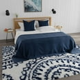 thumbnail image 3 of Mason Brooks Indigo Shag CG15A Transitional Geometric 8'3" X 10'0" Area Rug, 3 of 6