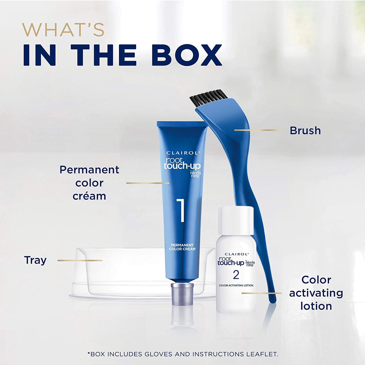 Clairol Nice 'N Easy Root Touch-Up Kit, Medium Golden Brown 5G