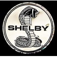 thumbnail image 2 of Shelby Super Snake Badge Stainless Steel Wall Hanging Sign - White/Chrome : 22" x 22", 2 of 5