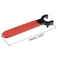 thumbnail image 3 of Unique Bargains Clé à Mandrin Collet Clé pour ER25M Serrage Écrou Fraiseuse Tour Mandrin Porte Outil avec Poignée Antidérapante Rouge 2pcs, 3 of 4