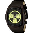 thumbnail image 2 of Invicta Men's 10285 lupah chronograph black dial black leather watch, 2 of 2