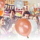 thumbnail image 3 of Conjunto de globos de champán de látex Rosa oro hoja feliz cumpleaños confeti, 3 of 8