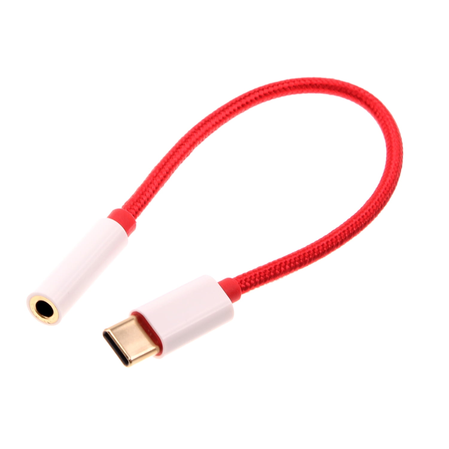 Headphone Audio Jack USB-C Earphone Adapter for Samsung Galaxy S24 Ultra/Plus - Port Converter 3.5mm Female to USB-C Male Adaptor Mic Support