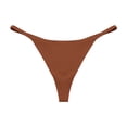 thumbnail image 2 of Low Rise Seamless Ice Silk T Back Panty With Crotch For Women Comfortable And Elegant Design, 2 of 9