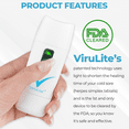 thumbnail image 3 of ViruLite Cold Sore Light Therapy Device – Clinically Proven Red Light Treatment for Cold Sores and Fever Blisters – Drug-Free, Portable, Fast Relief, 3 of 7