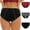 Set 11, variant on GERsome 3 Pack Period Underwear for Women Heavy Flow Leakproof Mid Waisted Cotton Panties Postpartum Menstrual Briefs S-5XL