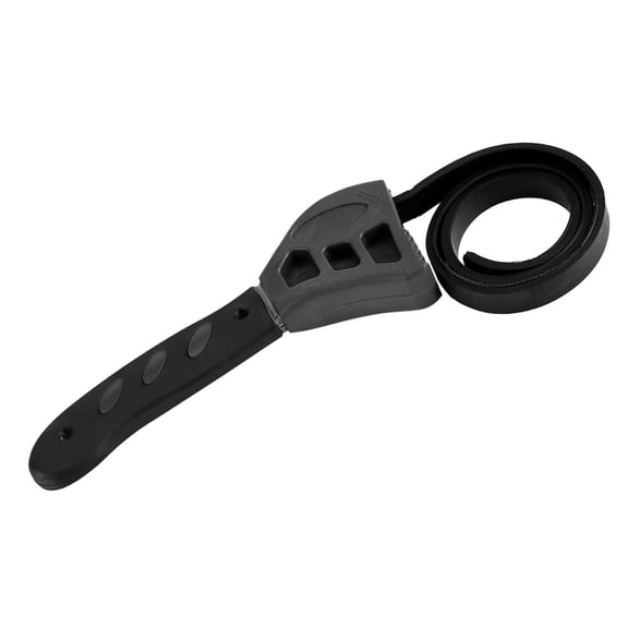 50cm Adjustable Strap Wrench - Versatile, Non-Marring Tool For Jars, Filters, And More
